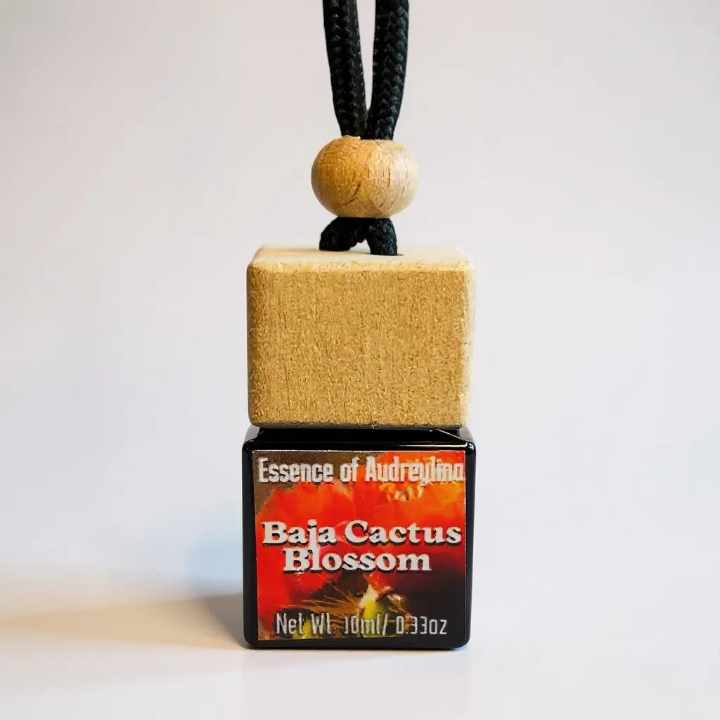 Baja Cactus Blossom Car Freshener | Floral & Coconut Essence of Audreylina