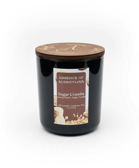 Sugar Crumb Candle | Warm Vanilla & Fresh Baked Cookie Essence of Audreylina