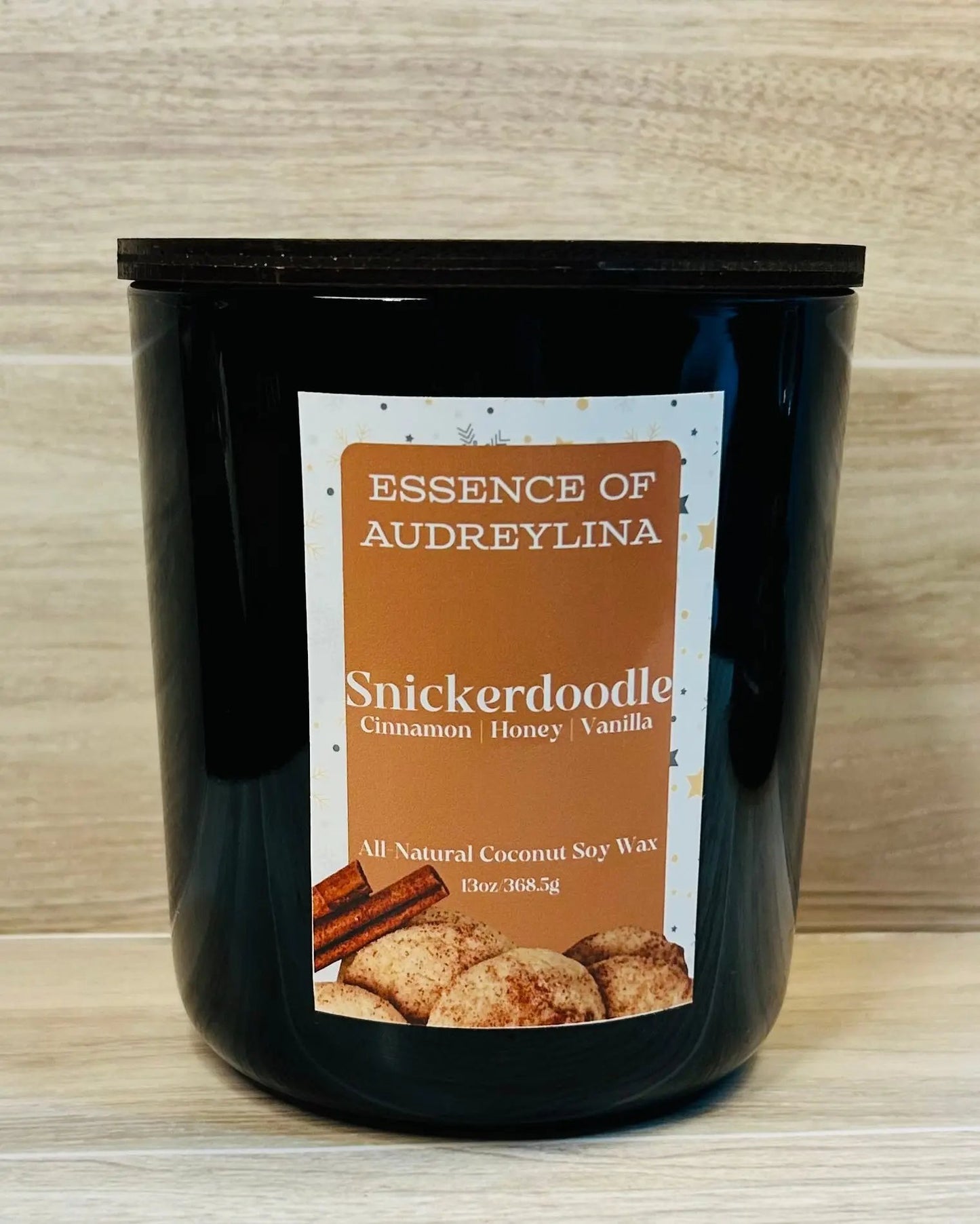Snickerdoodle Candle | Warm Cinnamon Sugar & Vanilla Essence of Audreylina
