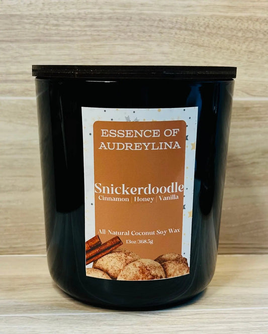 Snickerdoodle Candle | Warm Cinnamon Sugar & Vanilla Essence of Audreylina