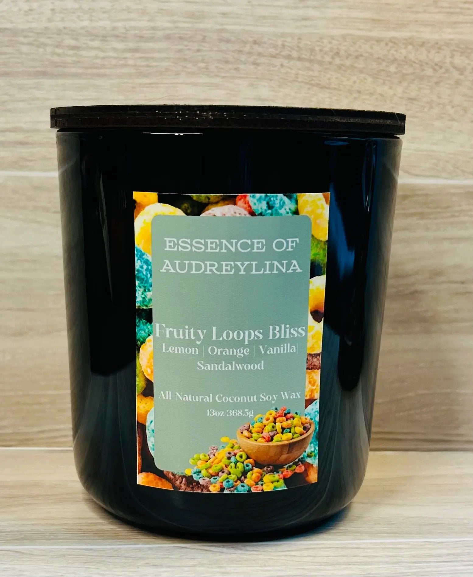 Fruity Loops Bliss Candle | Citrus & Sweet Vanilla Essence of Audreylina