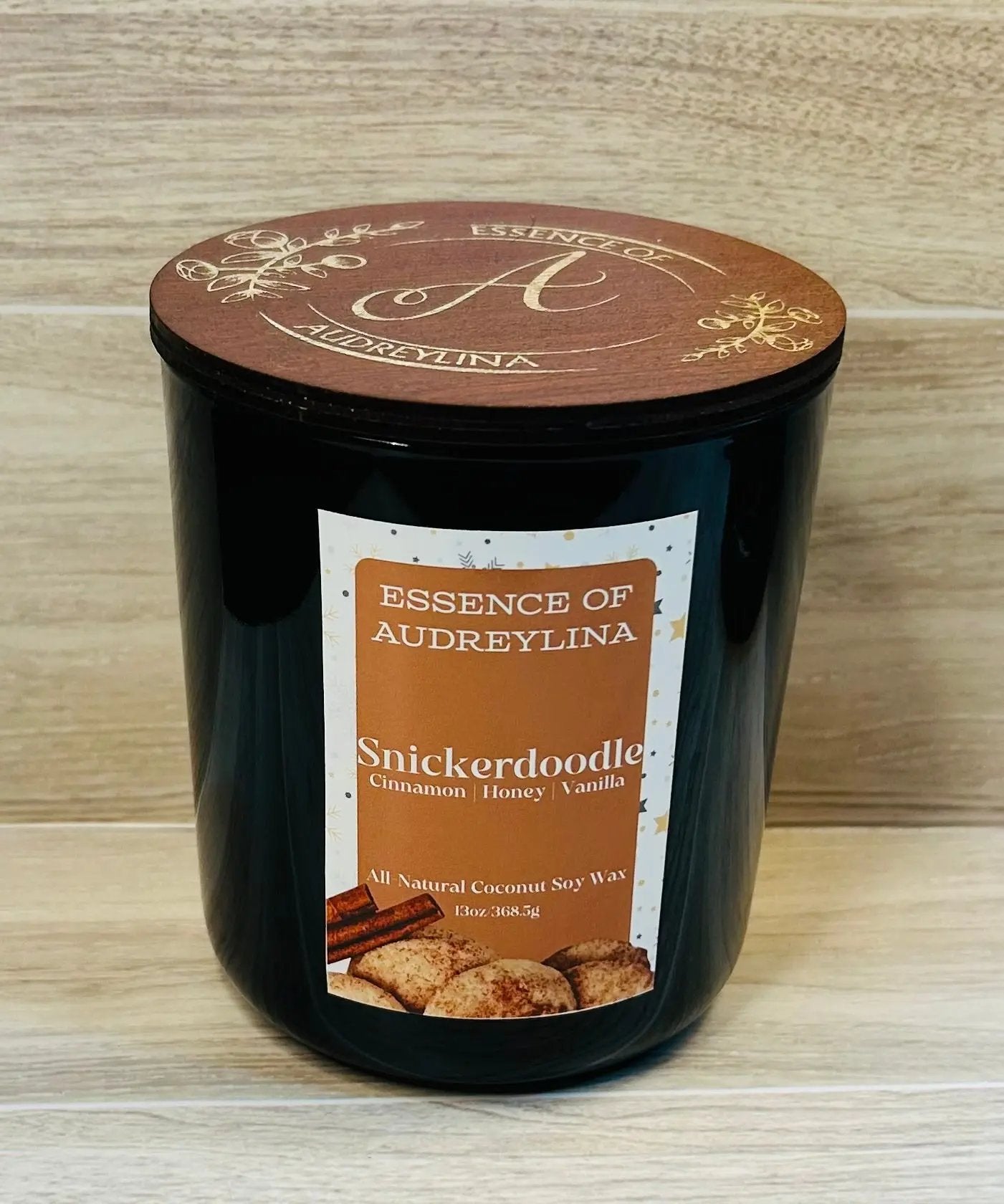 Snickerdoodle Candle | Warm Cinnamon Sugar & Vanilla Essence of Audreylina