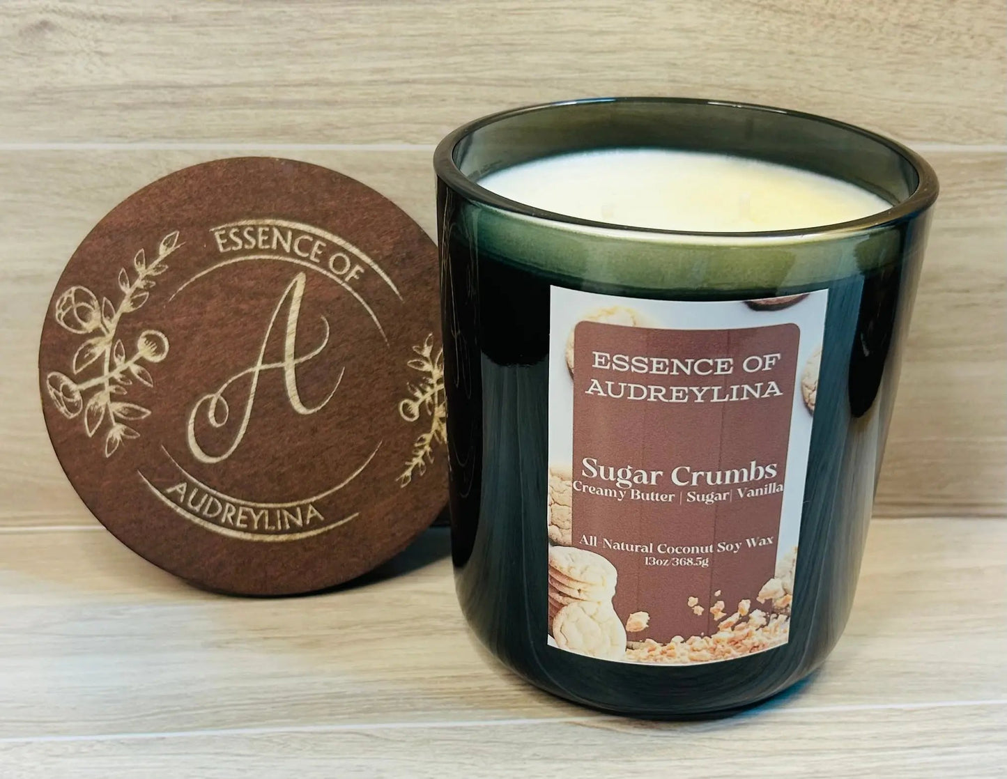 Sugar Crumb Candle | Warm Vanilla & Fresh Baked Cookie Essence of Audreylina