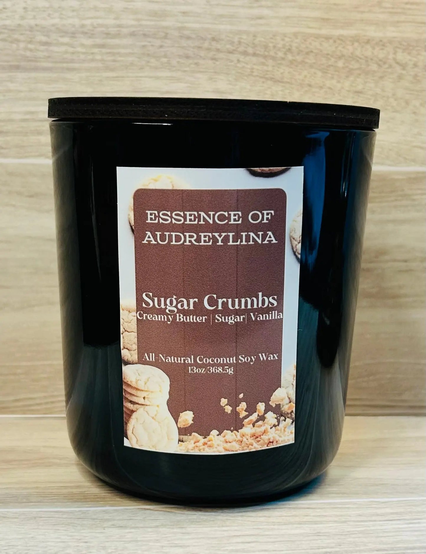 Sugar Crumb Candle | Warm Vanilla & Fresh Baked Cookie Essence of Audreylina